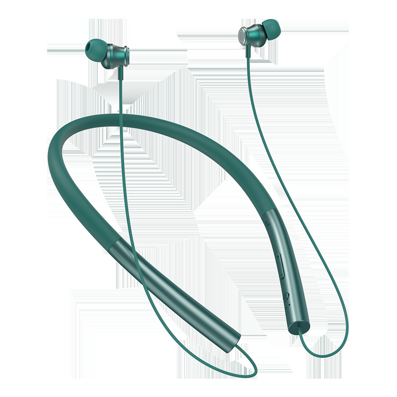 Earphone Nirkabel Magnetis 5.0 Earphone Bluetooth Stereo Earbud Tahan Air Olahraga Headset In-Ear Nirkabel dengan Mikrofon