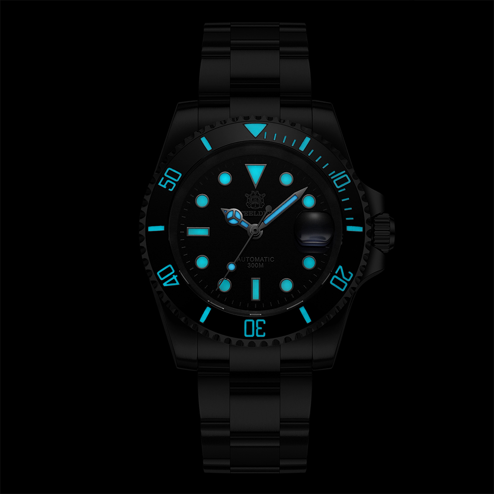 SD1953 Venta caliente bisel cerámico 41mm Steeldive 30ATM resistente al agua NH35 Reloj de buceo automático para hombre Reloj