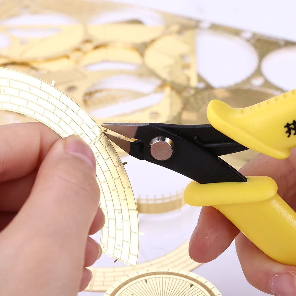 Piececool 2 Mô Hình Bộ Dụng Cụ Cho DIY 3D Ghép Hình Kim Loại Xếp Hình
