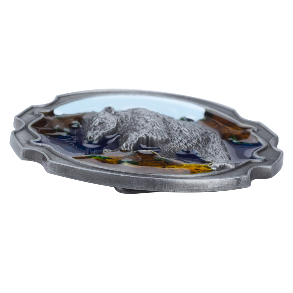 Polar Bär Gürtel Schnalle Tier Legierung Dekorative für Männer Mode