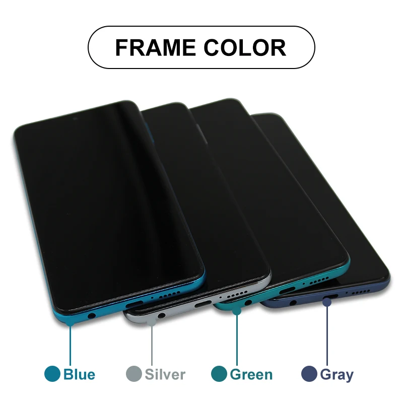 6.67 "สำหรับ Xiaomi redmi Note 9 Pro จอแสดงผล LCD ทัชสกรีนดิจิไทเซอร์สำหรับ redmi Note 9S อะไหล่ M2003J6B2G จอแสดงผล