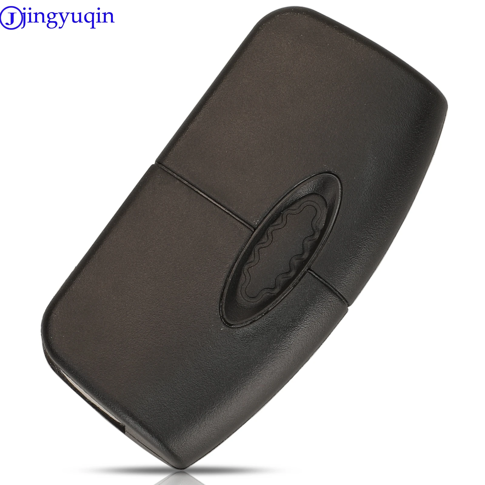 Jingyuqin chave remota do carro fob como 433mhz para ford fiesta focus 2 ecosport kuga escape c max ka fob hu101/fo21 3 botões