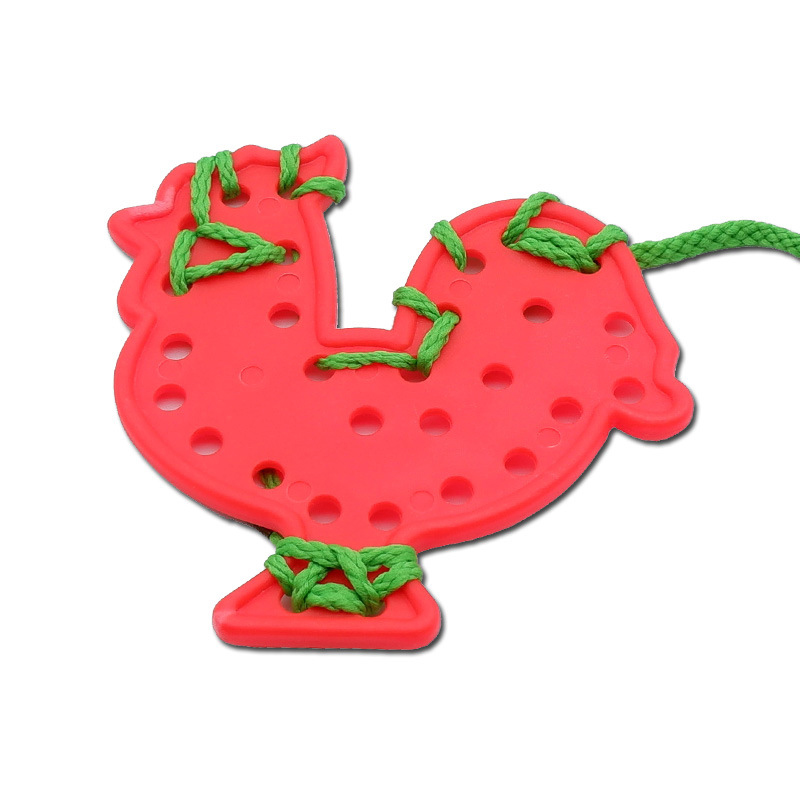 2/4/8 セットモンテッソーリひもボード Chidlren キッズベビー幼児微細運動スキル指柔軟なトレーニング教育感覚おもちゃ