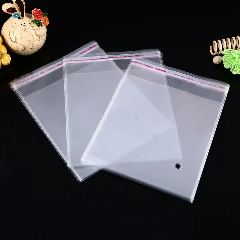 Bộ 100 Nhiều Trong Suốt Size Tự Dính Cello Cellophane Túi Tự Se Nhỏ Túi Nhựa Cho Kẹo Đóng Gói Có Thể Thu Hồi Lại Được túi