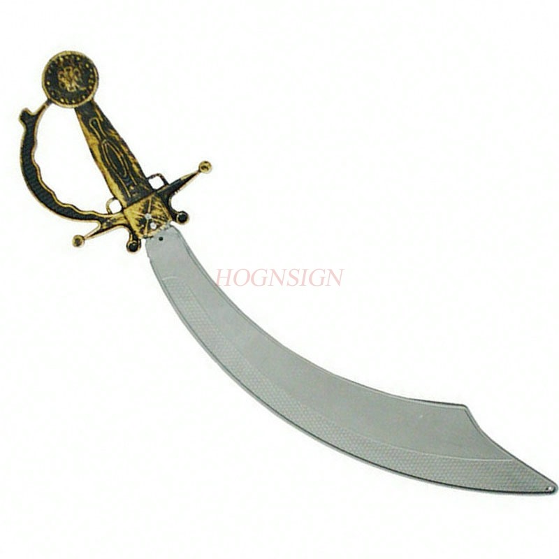 Espadas de juguete para disfraz de Halloween, accesorios para fiesta, espada de plástico, espada de piratas, espada de pirata de simulación de espuma, regalos de disfraz para niños