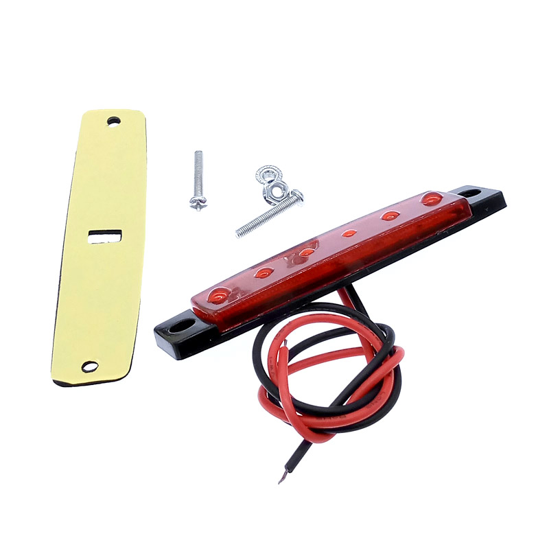 2PCS 12V 24V ไฟ LED สําหรับรถยนต์รถบรรทุกรถพ่วง Clearance โคมไฟสําหรับรถพ่วงเรือไฟแสดงสถานะรถบรรทุกไฟ