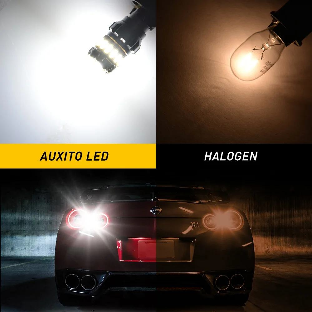 W16W T15 bombilla LED T16 Canbus sin errores Led inverso de respaldo 921 912 bombillas LED luces de coche lámpara de freno luz de freno xenón blanco DC12V