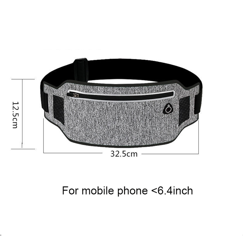วิ่งกระเป๋าคาดเอวกีฬา Fanny Pack สำหรับผู้ชายผู้หญิงซ่อน Gym กระเป๋าเอวกระเป๋าโทรศัพท์สายรัดเรืองแสงกระเป๋าเป้สะพายหลัง