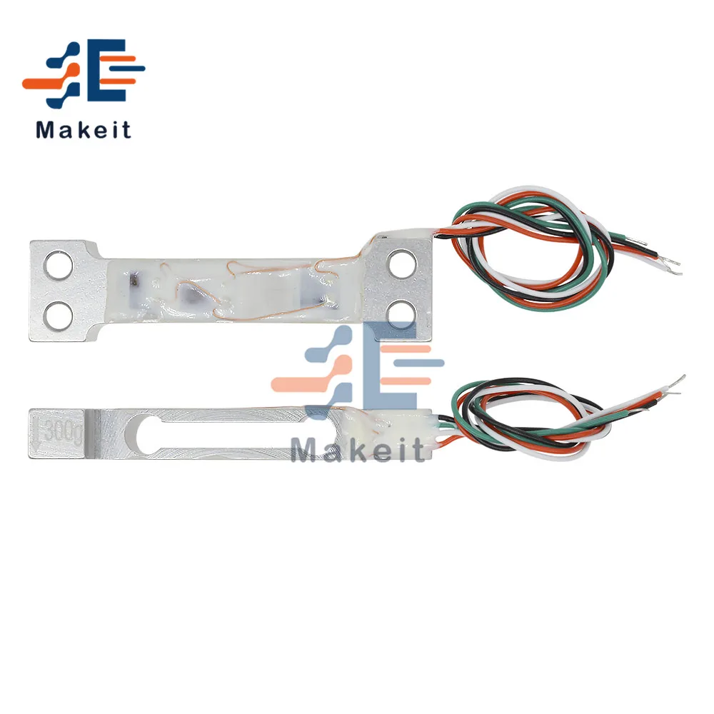 Módulo AD HX711, Sensor de peso, 1kg, 2kg, 3kg, 5kg, 10kg, 100g, módulo de celda de carga, herramientas de medición del Sensor de presión de pesaje