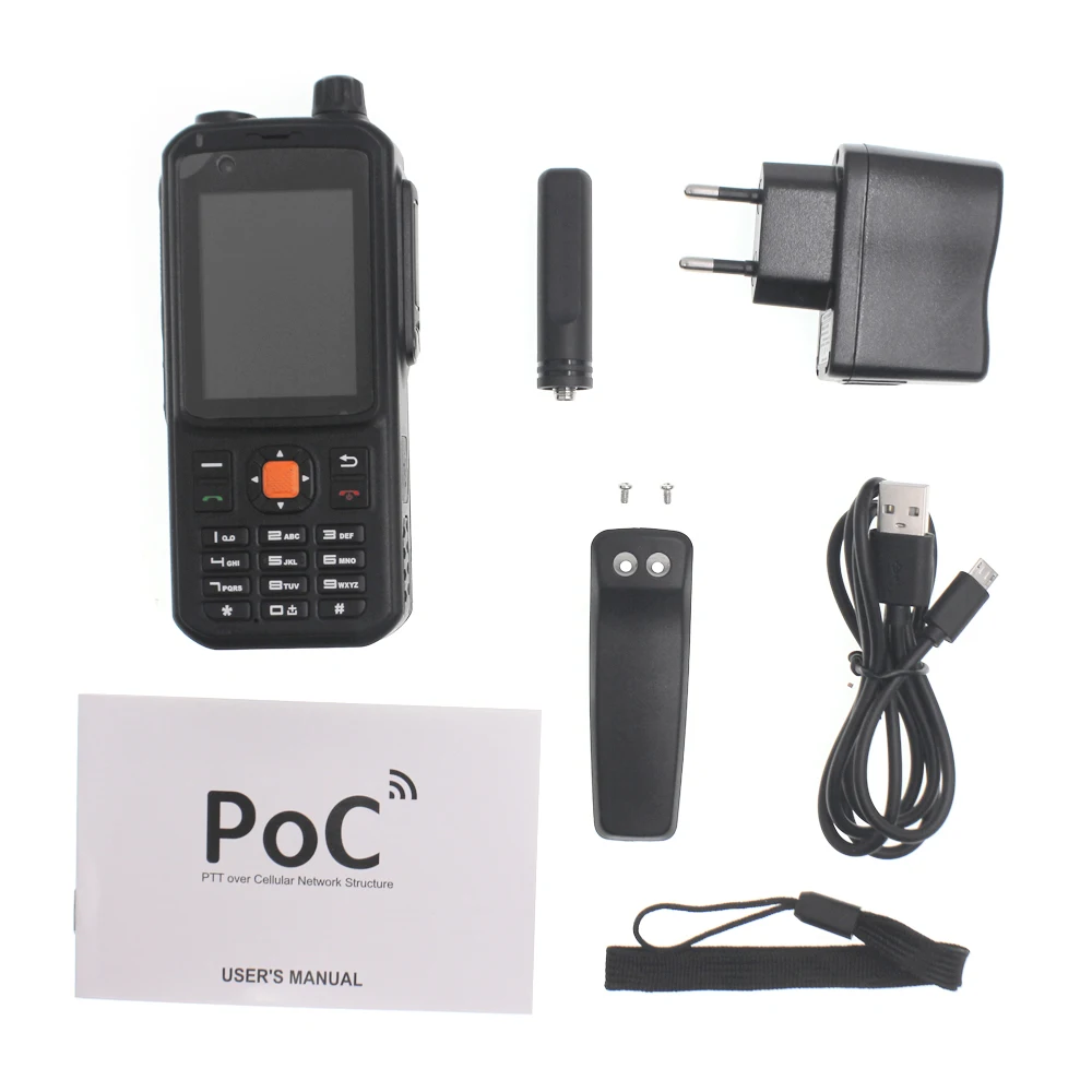 ANYSECU A420 LTE 4G POC PTT Radio de red Tarjeta Sim dual Radio WiFi desbloqueado GSM Compatible con Zello Real-PTT Echolink