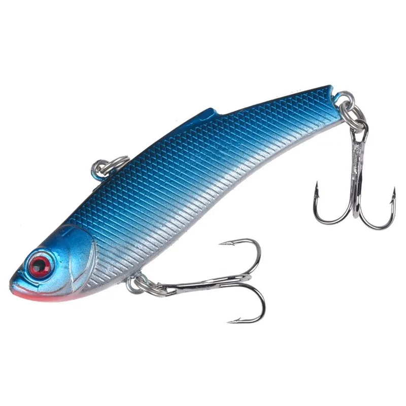 1 Cái 7Cm/20G Nhân Tạo Nhật Bản VIB Mồi Dụ Cá Dẫn Bên Trong Mồi Lặn Xoay Mồi Mùa Đông biển Câu Cá
