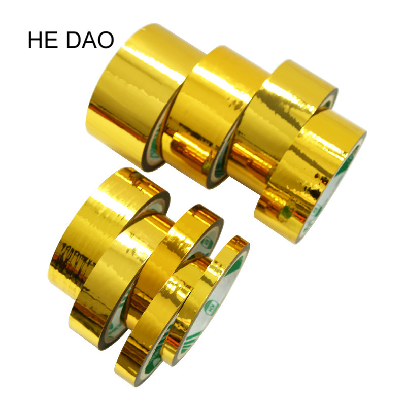 25 M,50 M ทองฟอยล์ Washi เทปเลเซอร์สี Glitter Slim ตกแต่งกาวเทปกาวสําหรับ Scrapbooking DIY ตกแต่ง