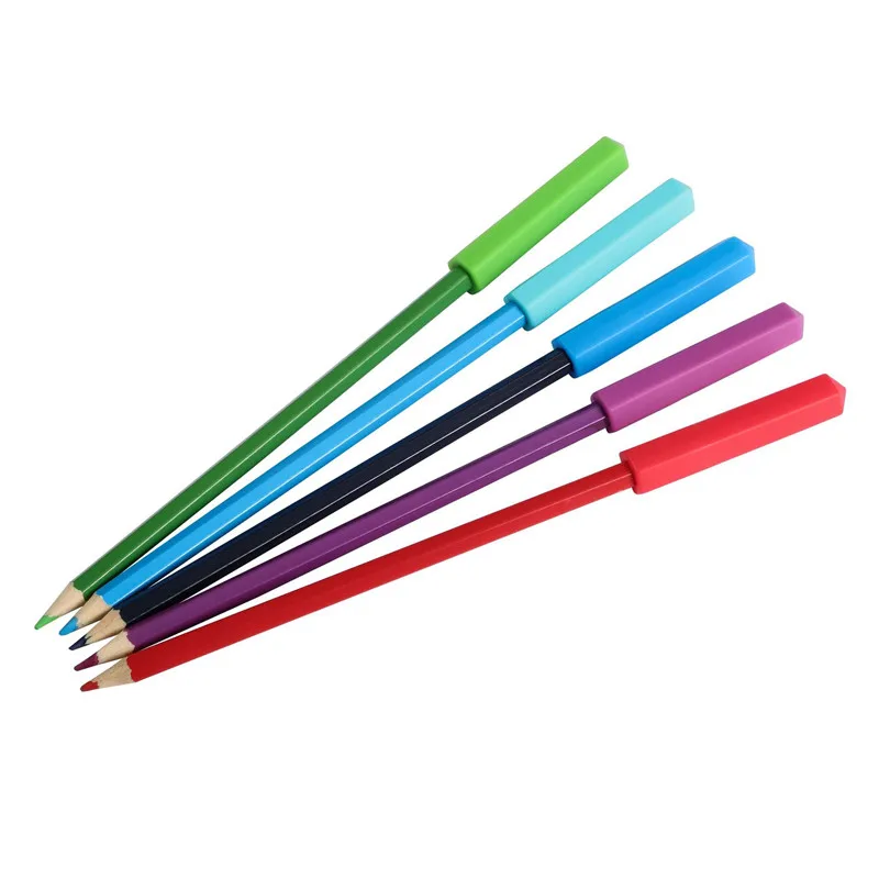 Bán 1 Chiếc Ốp Viền Gạch Topper Nhai Bút Chì Trang Trí Đồ Bé Teethers Trẻ Em Cảm Giác Đồ Chơi Thực Phẩm Cấp Hạt quà Tặng