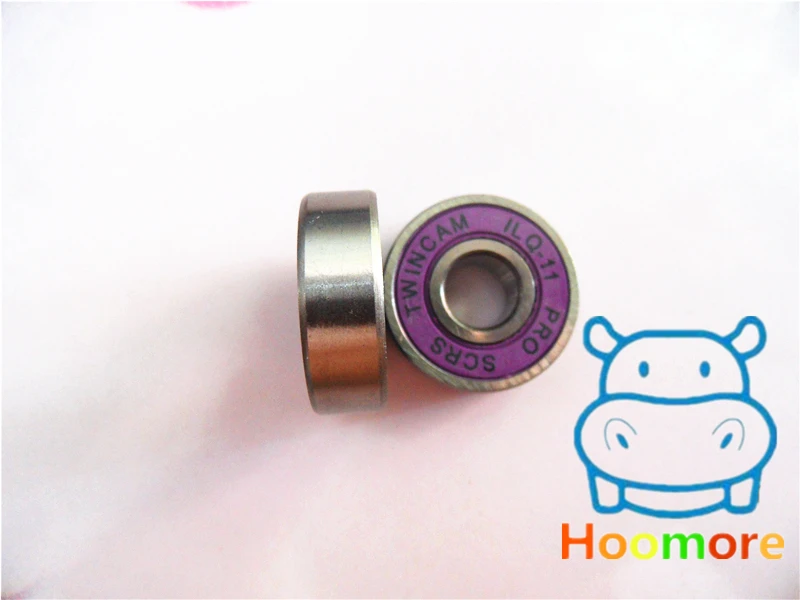 ILQ-11 Chịu Lực Nội Tuyến Bánh Lăn Xe Trượt Ván Trượt 608 608z Vòng Bi Thép Mạ Chrome Cho SEBA FSK Trượt Dốc Tốc Độ 16 Cái/lốc