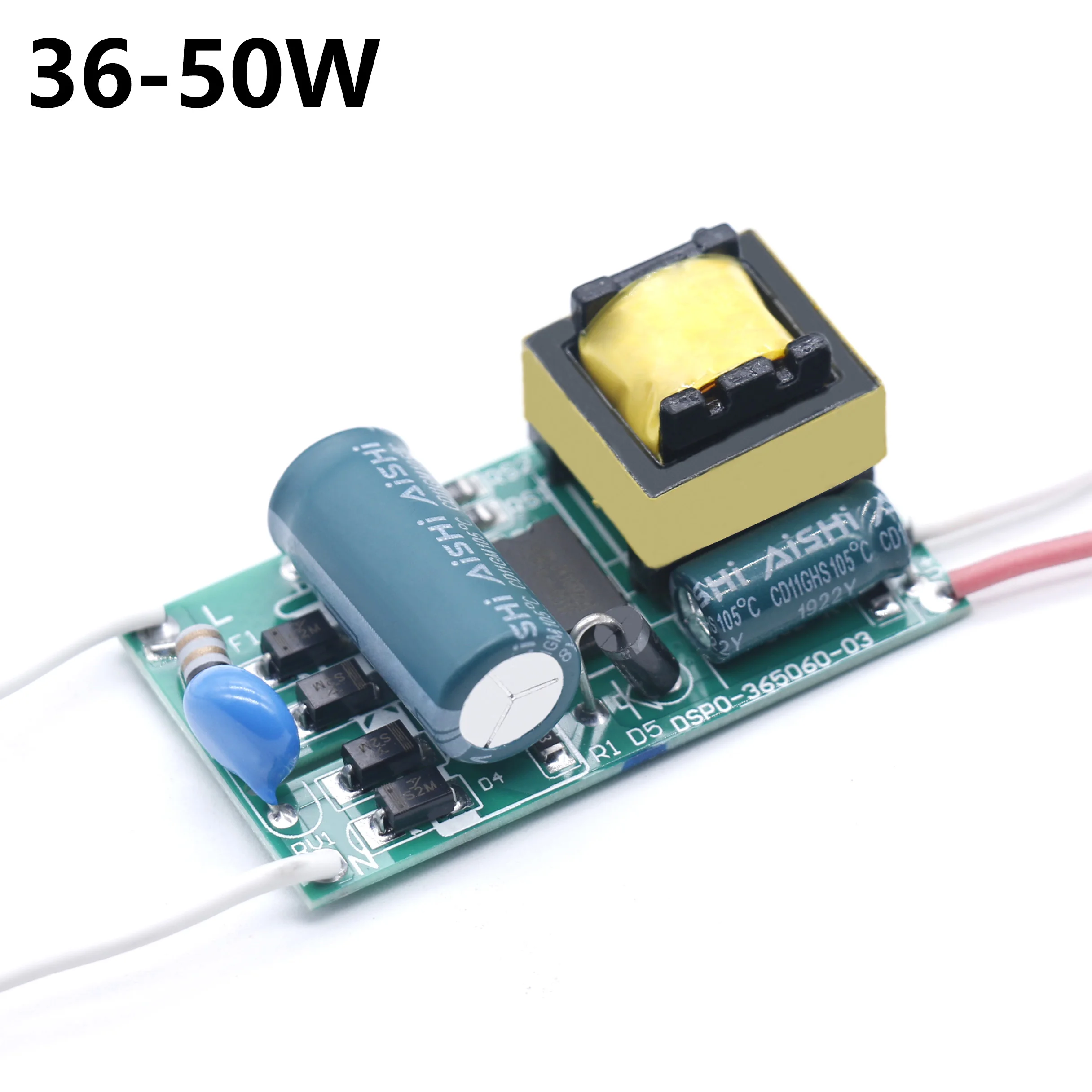 Đèn Lái 36-50W Nguồn Điện Cung Cấp Dòng Điện Không Đổi DC120-160V Điện Áp Tự Động Điều Khiển Chiếu Sáng Biến Hình Cho Đèn Led Đèn DIY