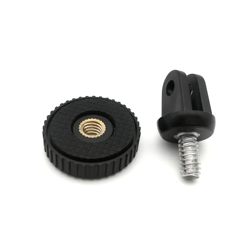 Adapter do statywu do Gopro 13 12 11 10 9 8 7 6 5 4 3 2 1/4-20 Adapter śrubowy do Go Pro Hero YI 4K SJ4000 EKEN H9R DBPOWER