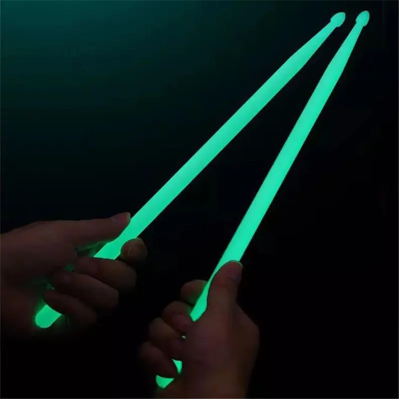 1 5A Dạ Quang Trống Dính Nylon Huỳnh Quang Dùi Trống Phát Sáng Trong Bóng Tối Sáng Đèn Nhạc Cụ