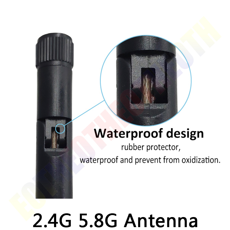 Eoth 2 stücke 2,4g wifi Antenne 5,8 Ghz 2,4 ghz 3dBi SMA buchse Dual Band 2,4G 5,8G pbx Antenne wireless router antena