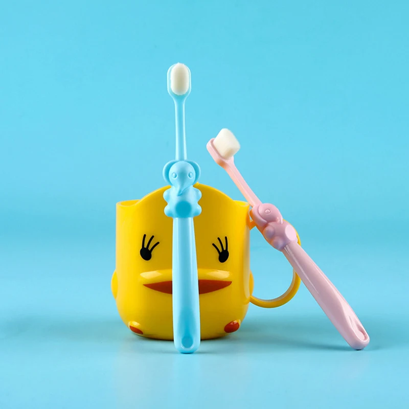 Bé Từ 0-3 Tuổi Mềm Bàn Chải Đánh Răng Trẻ Em Bàn Chải Đánh Răng Hoạt Hình Tay Cầm Bàn Chải Đánh Răng Chăm Sóc Răng Miệng Bàn Chải Đánh Răng Trẻ Khỏe Mạnh