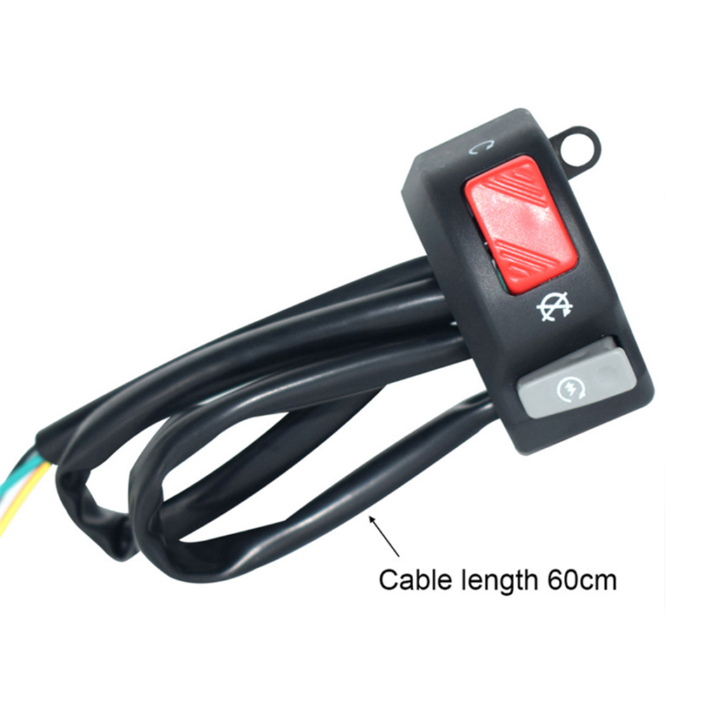 Motorrad Schalter Universal 7/8 zoll Lenker Nebel Hedlight Horn Start Kill Schalter AUF OFF-Taste 12V Für ATV Roller Schneemobil