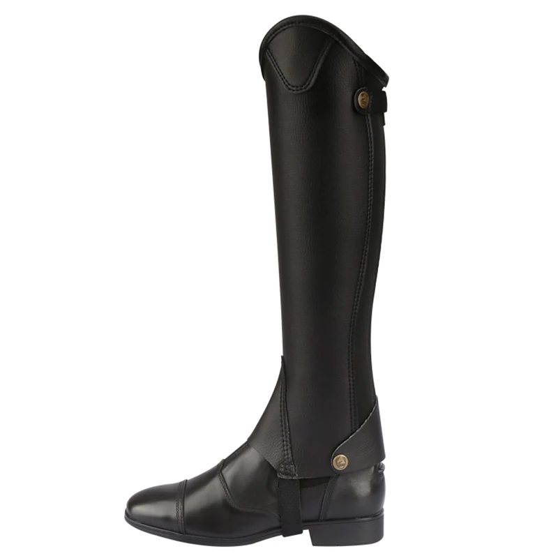 Mikrofaser bionic leder halb-chaps für erwachsene und kind pferd reiten halb-chaps frauen und mann