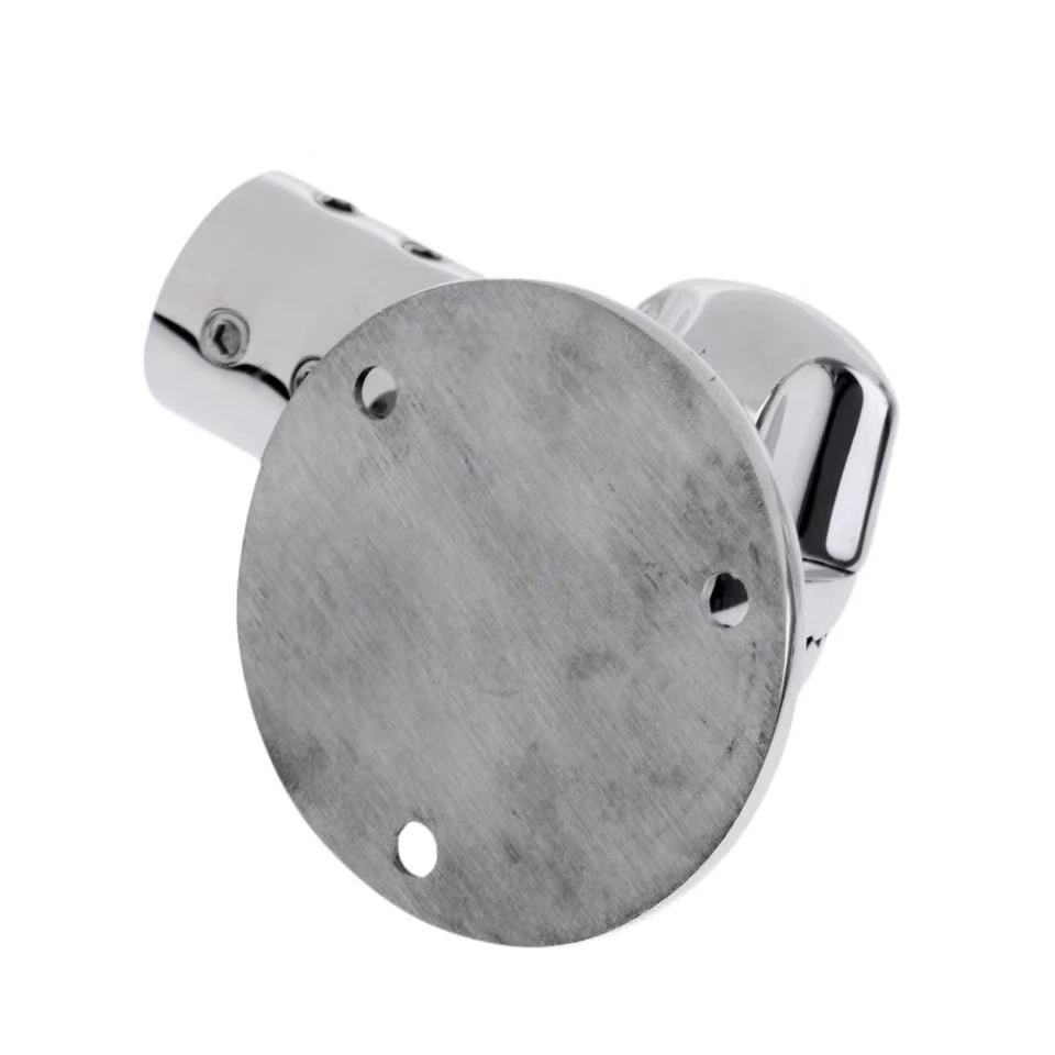 Einstellbare Edelstahl Marine Boot 7/8' Antenne Ratsche Deck Basis Halterung für Kajak Kanu Angeln Boot Rafting Zubehör