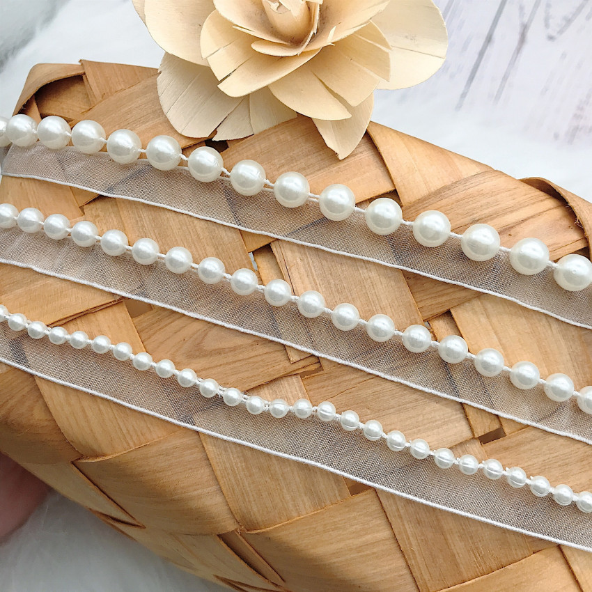 3 ярда/партия, лента из жемчуга