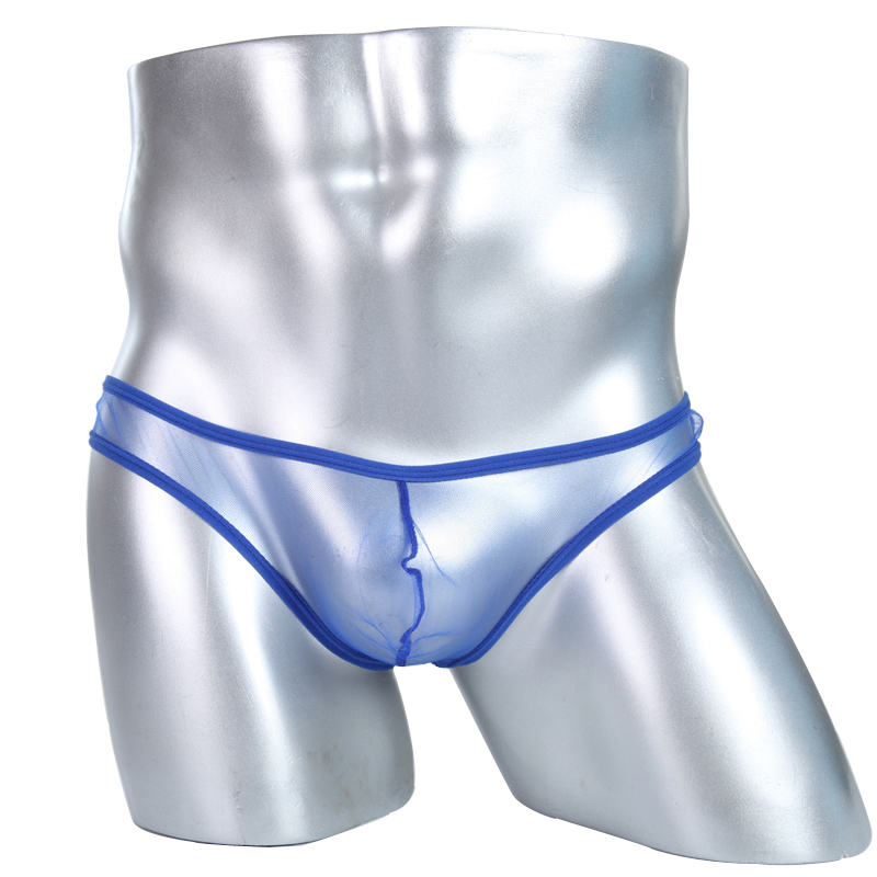 Männer Unterwäsche Sexy Transparent G-String Tanga Slip Ausbuchtung Beutel Atmungsaktive Höschen Perspektive Männliche Bikini Unterhose
