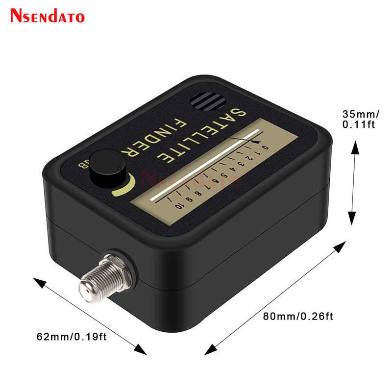 Original satfinder Satellite Finder Alignment Signal Meter Receptor For Dish TV LNB Direc Digital Signal Amplifier Sat finder