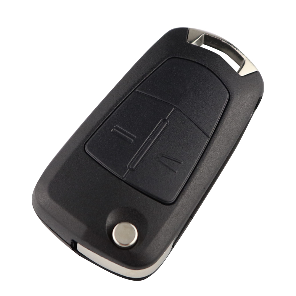 YIQIXIN 2/3 botones Flip plegable cubierta de llave a distancia de coche Fob funda para Opel Vauxhall Corsa D Astra J G Zafira A Vectra B Mokka