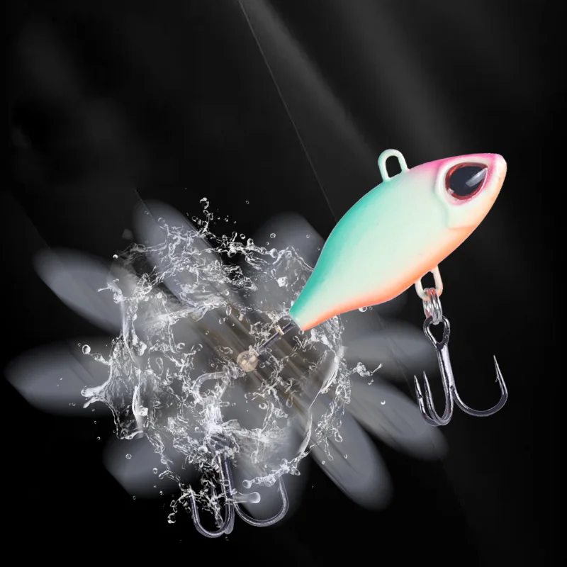 BassLegend Câu Cá Tailspin Micro Spinnerbait Bass Cá Hồi Deracou Spinner Vib Rung Đuôi Xoay Lưỡi Quay 8G 11G 15G