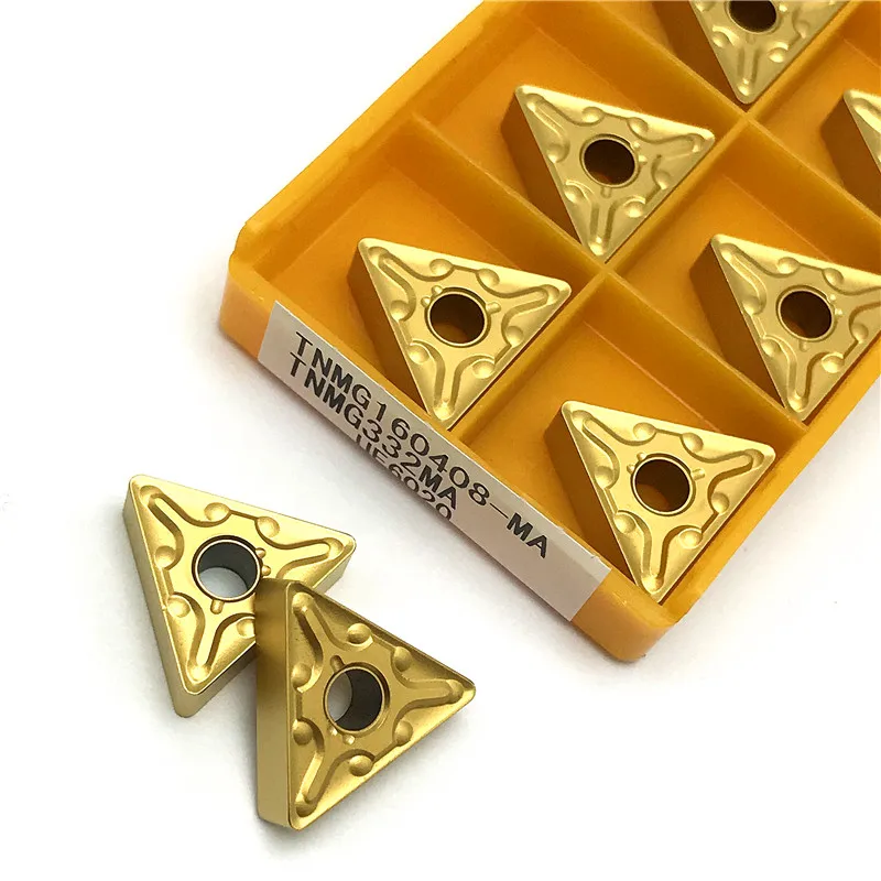 TNMG160404 TNMG160408 MA VP15TF/UE6020 Carbide Insert External Turning Tools CNC Lathe Tools High Quality Cutting Turning Insert