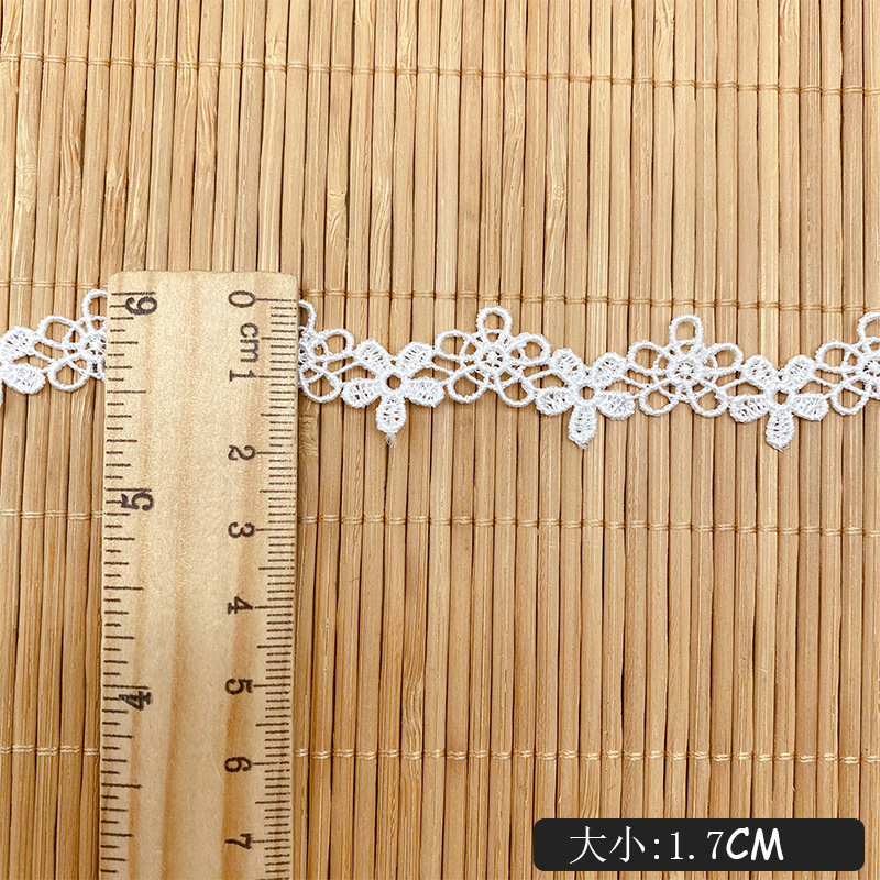 5Yards/lot Nette Hohle Blume Spitze Band Trim DIY Bestickt Für Nähen Kleid Dekoration