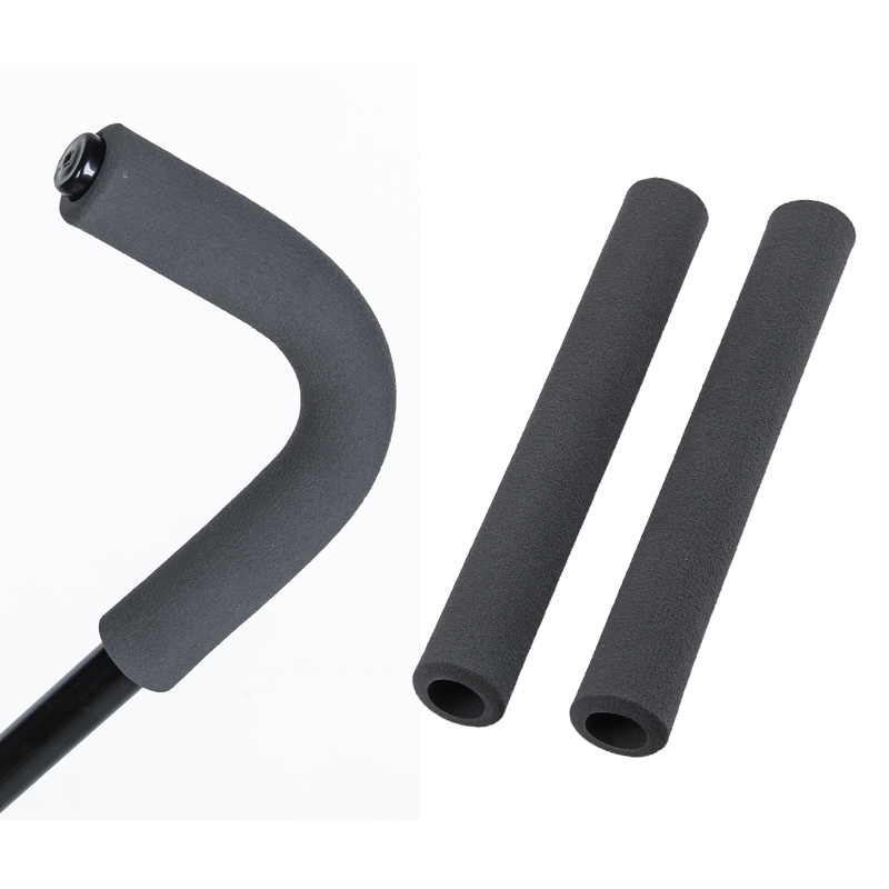 2 unids/set manillar de cochecito cubierta de espuma paraguas cochecito reemplazo esponja agarre reposabrazos Protector accesorios negro antideslizante