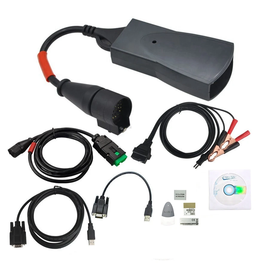 Diagbox v9.91 chips completos borda dourada lexia3 pp2000 psa xs evolução v7.83 lexia para citroen/peugeot super firmware 921815 C Lexia 3
