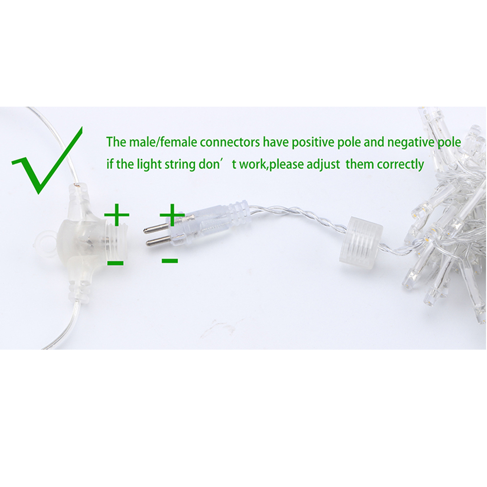 4mx 1,5 m Anschließbar Led Girlande String Fairy Licht Girlande Weihnachten Licht String Baum Im Freien Garten Party Hochzeit Dekoration