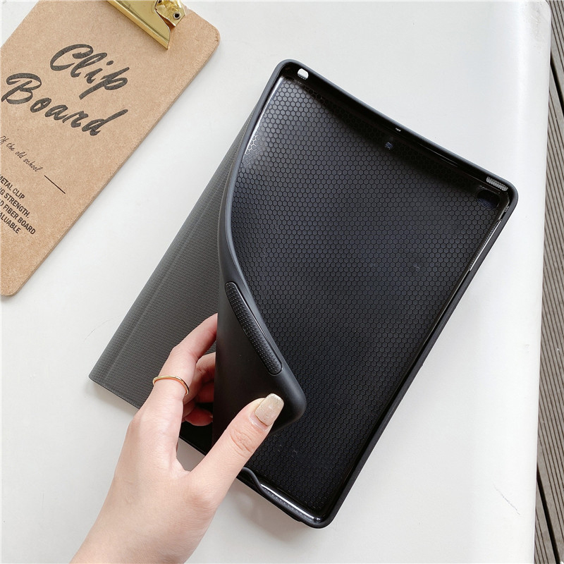 Untuk iPad Pro 11 M1 Chip 2021 2020 Air 4 10.9 10.2 7th Generasi Ke-8 Mini 5 2019 Casing Air 3 2 10.5 2018 9.7 Inci TPU Penutup Lembut