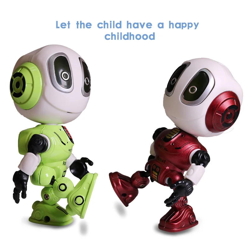 Nói Thông Minh Đồ Chơi Robot Đầu Cảm Ứng Âm Thanh & Hợp Kim Nhẹ Robot DIY Điện Tử Hành Động Hình Đồ Chơi Dành Cho Trẻ Em quà Tặng
