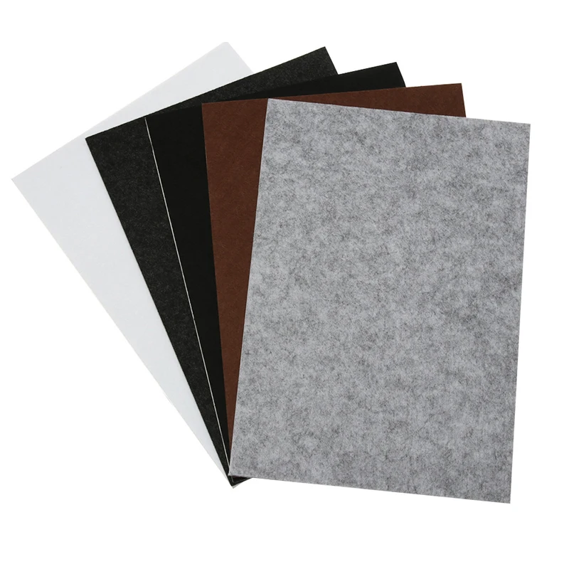 Almohadillas de fieltro autoadhesivas para patas de muebles, antideslizantes, antiarañazos, protección del suelo, corte DIY, 3/5mm, 21x30cm