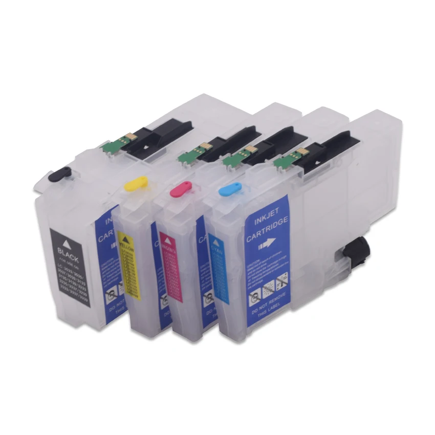 LC3337 LC3339 Kartrid Tinta Isi Ulang dengan Chip untuk Printer Brother J6945DW J5945DW J5845DW J6545DW
