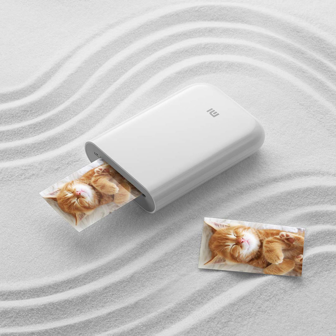 Globale Version Original Xiaomi Mini Fotodrucker ZINK Tintenlose Technologie Multifunktions-AR-Videodruck Bluetooth 5.0 tragbar