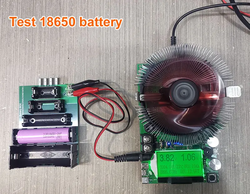 ABS 4-Dây Và 2 Dây Nhà Ga 18650 26650 14505 14340 1425 Pin Ốp Lưng Giá Đỡ Kiểm Tra Hộp Bảo Quản cho DL24P