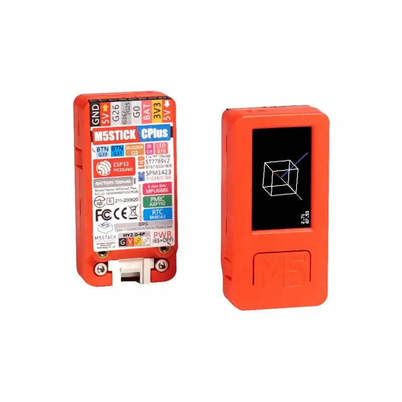 M5Stack Oficial M5StickC PLUS ESP32-PICO Mini IoT Kit de Desarrollo