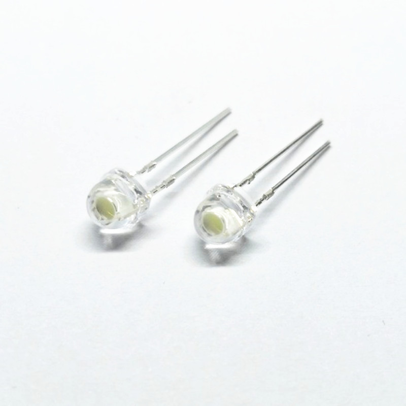 Đèn LED 5V 12V 5Mm 3Mm Đính Hạt SMD F5 F3 Nón/Đèn Tròn Nhúng Led USB Ô Tô Trắng Đỏ Xanh Lá Xanh Dương Vàng Chip 10 Chiếc Miễn Phí Vận Chuyển