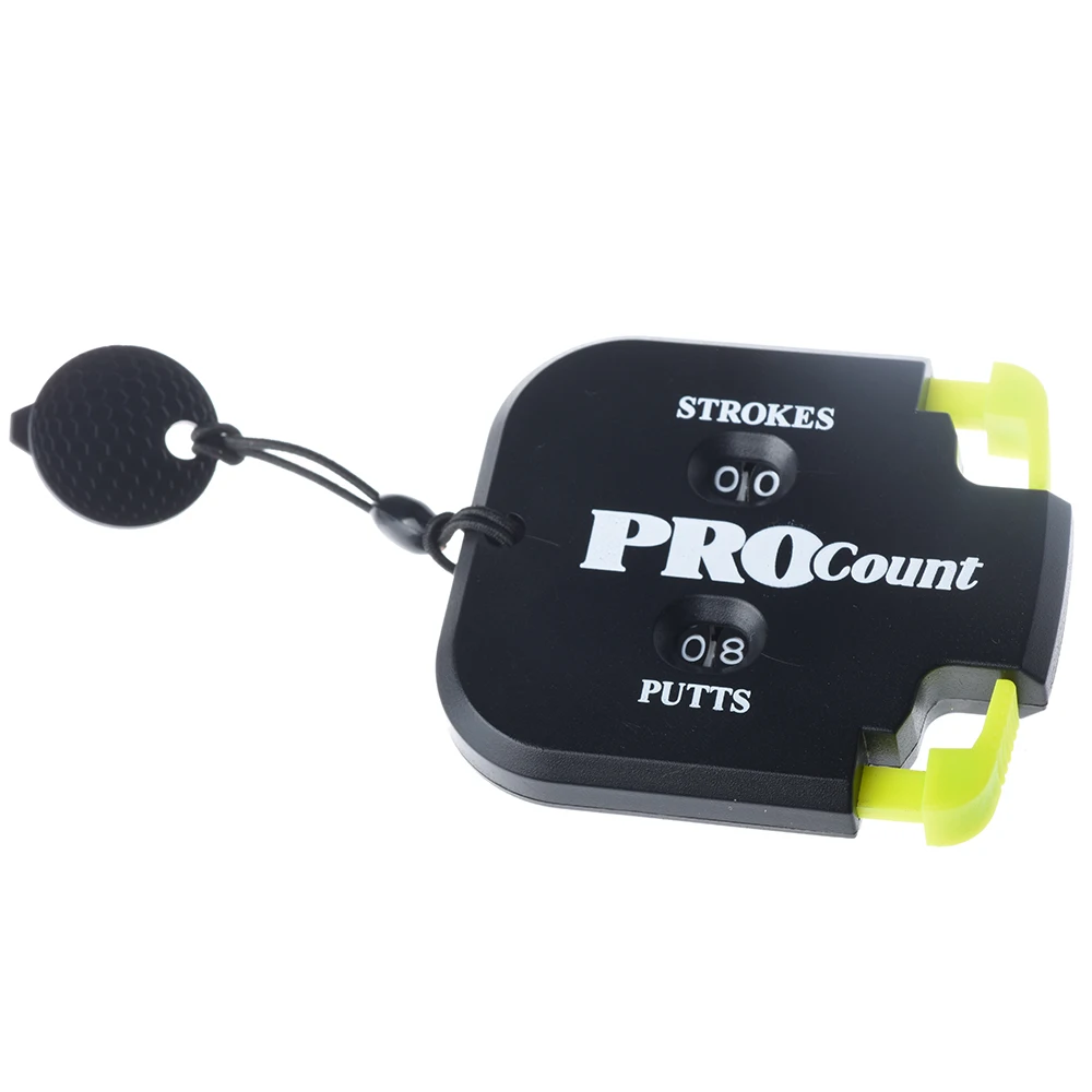 1 pz Zeroable Mini Handy Golf Shot Conteggio Corsa Putt Punteggio Contatore Due Cifre Punteggio Keeper Con Portachiavi Facile Ritorno a Zero