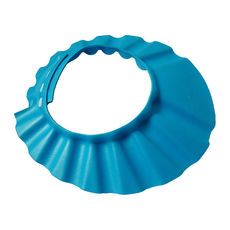 2 pçs seguro shampoo chuveiro banho proteger boné macio chapéu para o bebê lavagem protetor de cabelo bebes crianças touca de banho chapéu crianças
