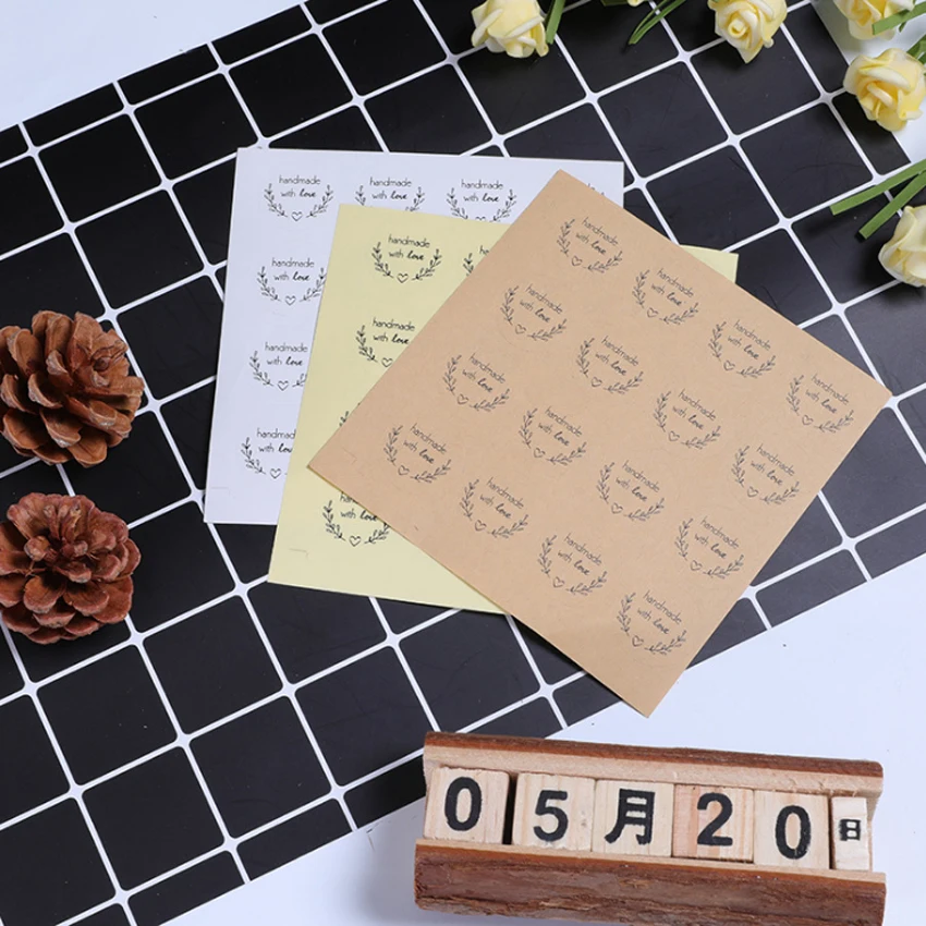 160 Cái/lốc Kawaii Vòng Vòng Hoa Làm Bằng Tay Với Tình Yêu Miếng Dán Nhãn Kawaii Thêu Sò Dán Nhật Ký Tự Làm Notepad Trường Cung Cấp