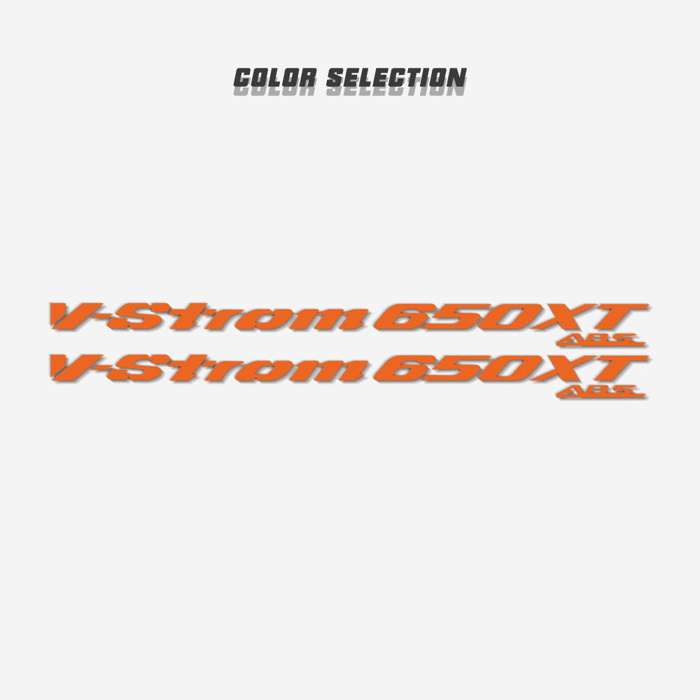 Aksesori Motor Logo Tangki Bahan Bakar Fairing Stiker Mobil Decal Stiker Reflektif Cocok untuk SUZUKI VSTROM 650XT