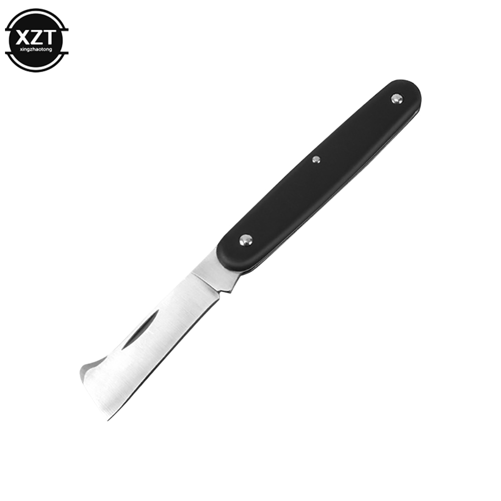 Nuovo coltello da innesto in acciaio inossidabileFoldable multifunzionale strumento per potatura di piante Accessori per utensili manuali fai da te da giardino