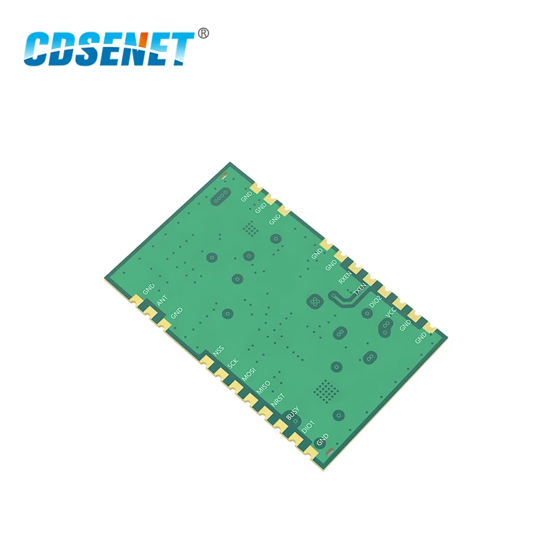 E22-900M30S sx1262 módulo lora transceptor sem fio 30dbm 915mhz smd buraco de carimbo ipex 850-930mhz tcxo rf transmissor receptor
